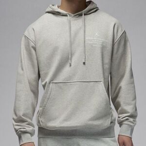 Jordan Dri-FIT Sport Men’s Size XL-2XL Grey White Paris Pullover Hoodie